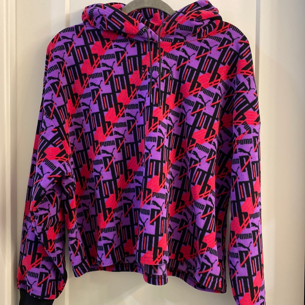 Puma crop hoodie